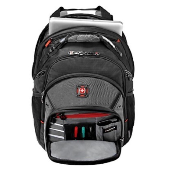 Wenger Synergy Pro 16" Laptop Backpack, Black/Grey - Picture 7 of 17